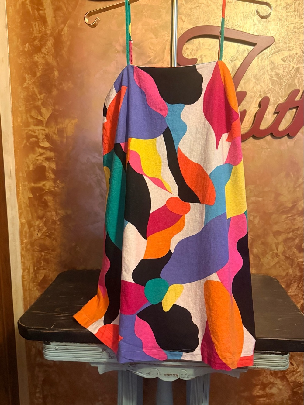 a new day Multicolor Abstract Print Mini Dress